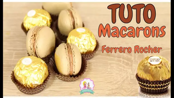 ♡• RECETTE MACARONS GANACHE CHOCOLAT FERRERO ROCHER - INRATABLE FACILE ET RAPIDE •♡