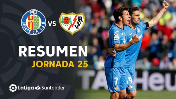 Resumen de Getafe CF vs Rayo Vallecano (2-1)