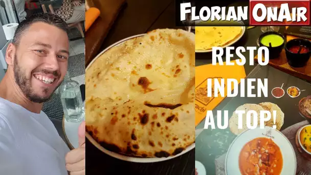 RESTO INDIEN : CHEESE NAAN + Mon MEILLEUR CHICKEN BUTTER à Lyon !  - VLOG #658