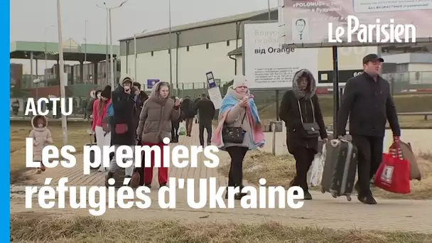 Les premiers réfugiés ukrainiens sont arrivés en Pologne : «Il faut les sortir de cette guerre»