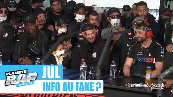 Jul - Info ou Fake ? avec Moubarak & Gips ! #PlanèteRap