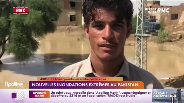 Pakistan : de nouvelles inondations extrêmes ravagent le pays
