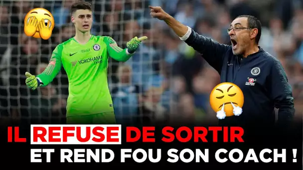 🙅‍♂️ MYTHIQUE ! Quand Kepa Arrizabalaga refusait d'être remplacé par son entraîneur Maurizio Sarri