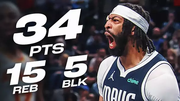 Anthony Davis' CLUTCH DOUBLE-DOUBLE vs Hawks! | April 2, 2025