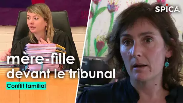 Conflit de famille : mère-fille devant le tribunal