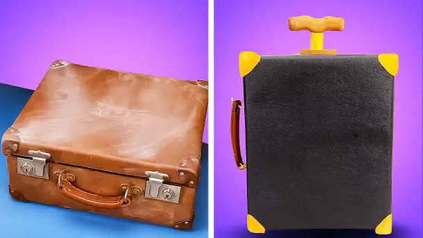 Restauration extrême d'une valise vintage pour une merveille moderne