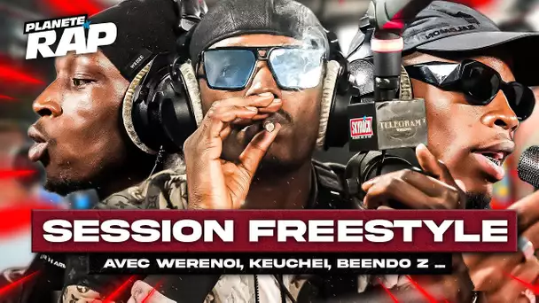 SESSION FREESTYLE avec Werenoi, Beendo Z, Keuchei, EspritLvarge, Vvs & Le 6 ! #PlanèteRap