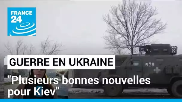 Guerre en Ukraine : "Plusieurs bonnes nouvelles pour Kiev ces derniers jours" • FRANCE 24