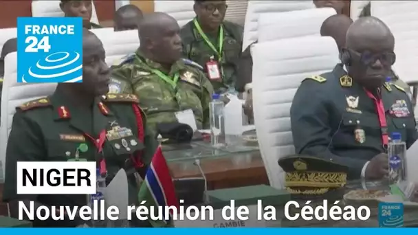 Nouvelle réunion de la Cédéao : l'intervention militaire au Niger, "dernière option sur la table"
