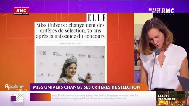 "Les pépites RMC" : Miss Univers change ses critères de sélection