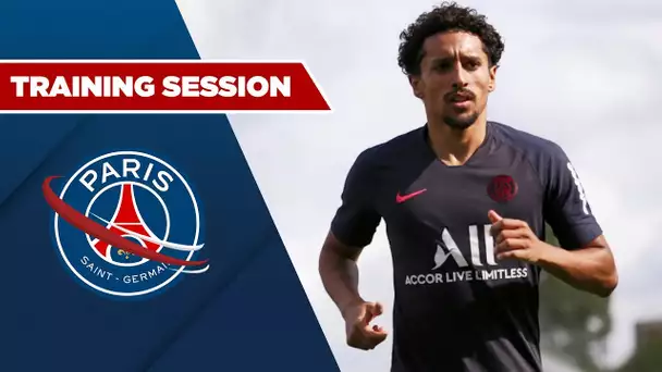 TRAINING SESSION : PARIS SAINT-GERMAIN vs NIMES