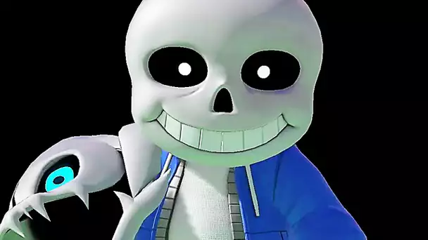 SUPER SMASH BROS ULTIMATE "Sans d'Undertale" Bande Annonce de Gameplay (2019) Switch