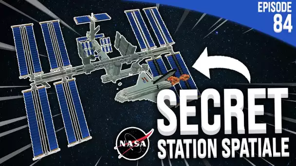 LE SECRET DE MA STATION SPATIALE... | Minecraft Moddé S4 | Episode 84