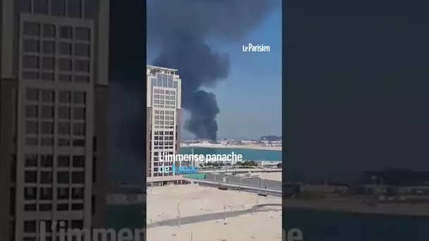 Gros incendie au Qatar, à proximité du stade d’Argentine-Mexique et d’une fan zone