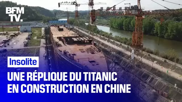 Une réplique du Titanic en construction en Chine