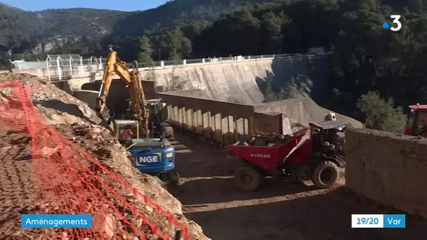 Le barrage du Revest-les-Eaux fait peau neuve