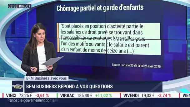 Chômage partiel et garde d'enfants: à quoi sont tenus les employeurs ?