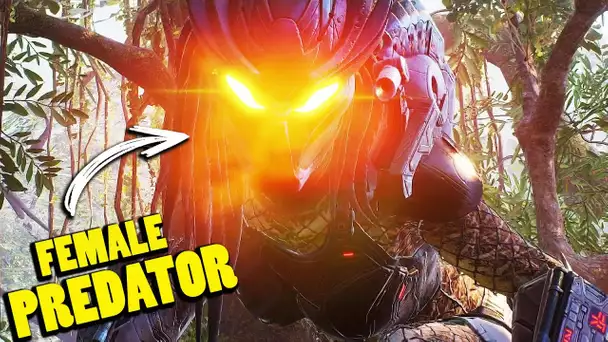 Predator Hunting Grounds : FEMELLE PREDATOR gameplay trailer !