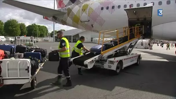 Hausse trafic estival à l&#039;aéroport de Carpiquet