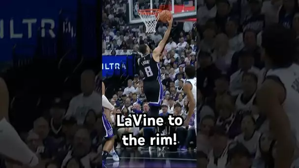 LaVine will not be denied!