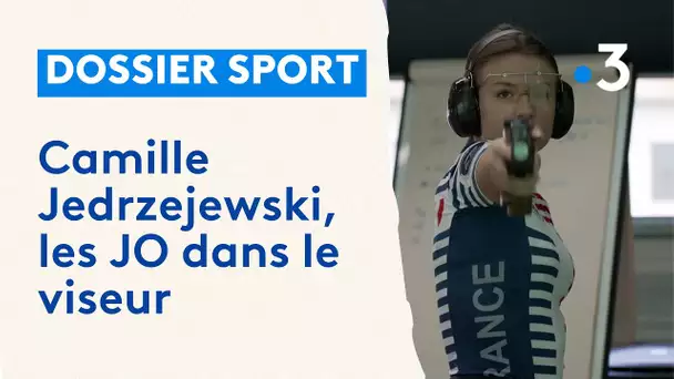La vice-championne d'Europe de tir, Camille Jedrzejewski, vise les Jeux olympiques