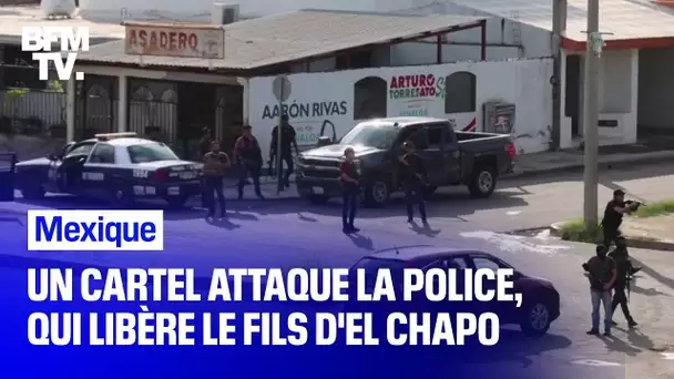 Attaquée par un cartel, la police mexicaine libère le fils d’El Chapo