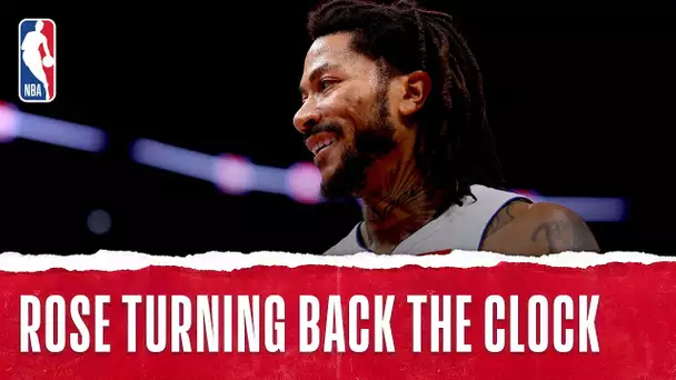 Derrick Rose Firing On All Cylinders In The Motor City!