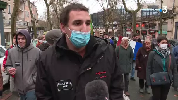 Cahors : marche blanche en hommage à Morgan Keane tué par un chasseur lors d'une battue