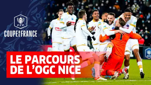 Le parcours de l'OGC Nice en Coupe de France 2021-2022