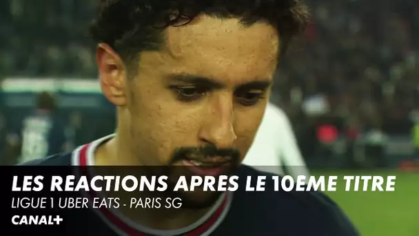 Les réactions des parisiens après le 10ème titre du PSG - Ligue 1 Uber Eats