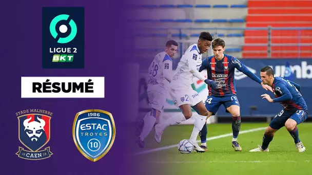 ⚽️ Résumé - Ligue 2 BKT : Caen-Troyes, une histoire de poteaux