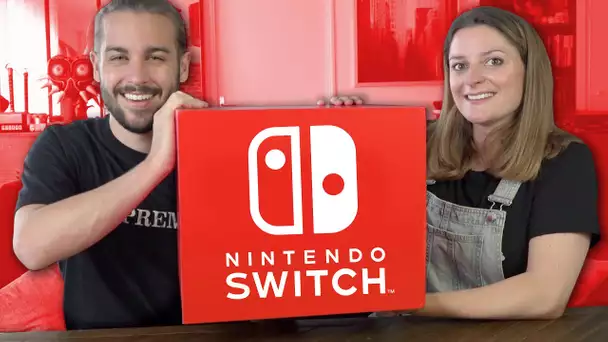 ON A REÇU UN COLIS SURPRISE NINTENDO SWITCH INCROYABLE !