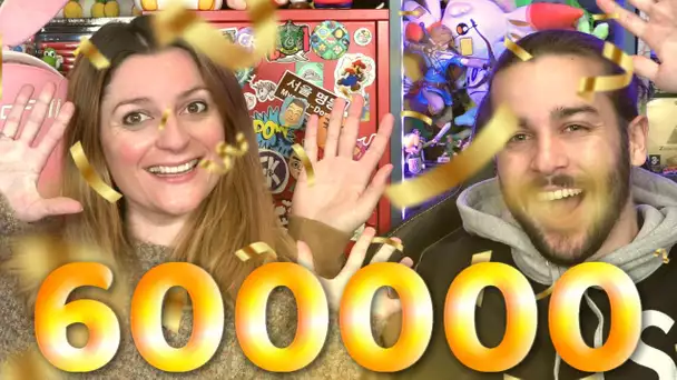 MERCI POUR LES 600 000 ABONNES !