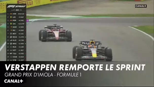 Max Verstappen remporte la course sprint - Grand Prix d'Imola - F1