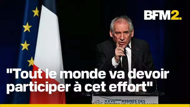 La prise de parole de François Bayrou aux Assises de l'Association des petites villes de France