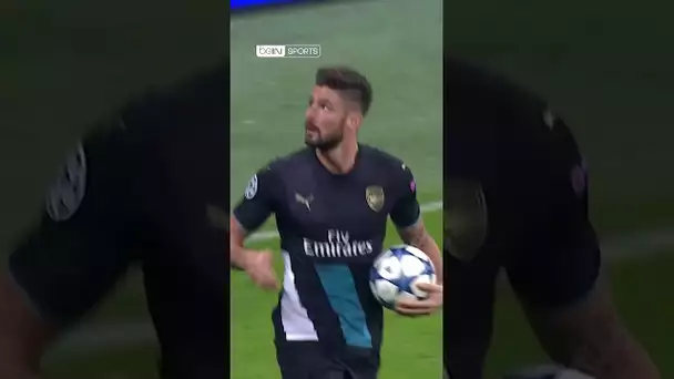 🤩 Quand Olivier Giroud claquait le ciseau contre le Bayern ! #shorts