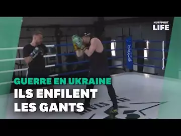 Guerre en Ukraine: À Kiev, une salle de boxe pour surmonter le stress du conflit