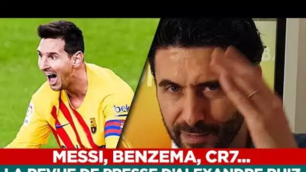 Benzema, Griezmann, Messi, CR7… La revue de presse d'Alexandre Ruiz