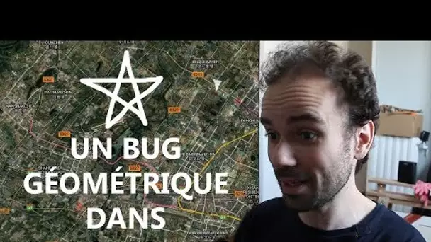 Un bug géométrique dans Google Map ? - Micmaths