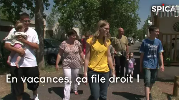 Famille nombreuse : en vacances ça file droit !