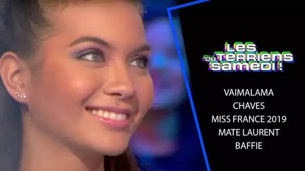 Vaimalama Chaves, Miss France 2019 mate Laurent Baffie - LTS 16/02/2019