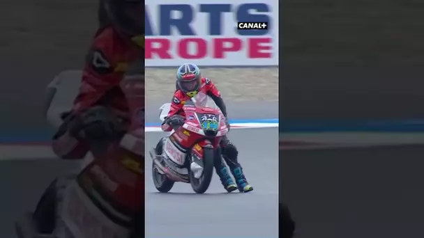 Quel sauvetage 😱 #DutchGP #MotoGP