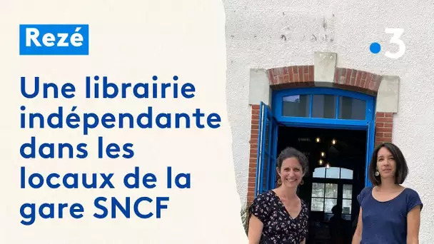 RENCONTRE. Ouverture d'une librairie indépendante dans les  locaux de la gare de Rezé