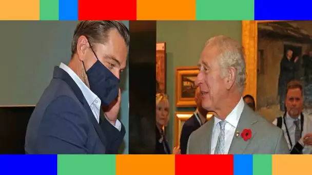 PHOTOS – Le prince Charles blague avec Leonardo DiCaprio  rencontre au sommet
