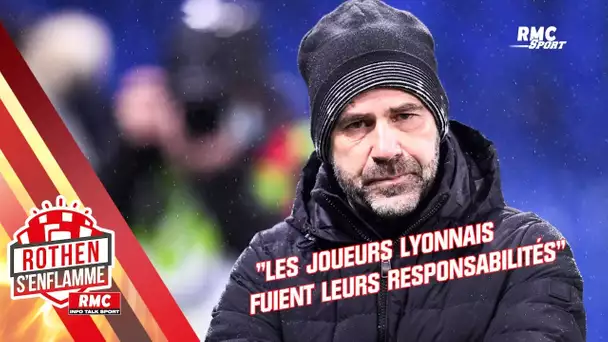 OL : "Les joueurs fuient leurs responsabilités, pas Bosz" tacle Rothen