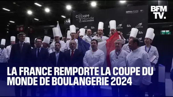 16 ans après son dernier sacre, la France remporte la coupe du monde de boulangerie 2024