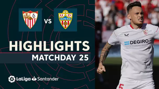 Resumen de Sevilla FC vs UD Almería (2-1)