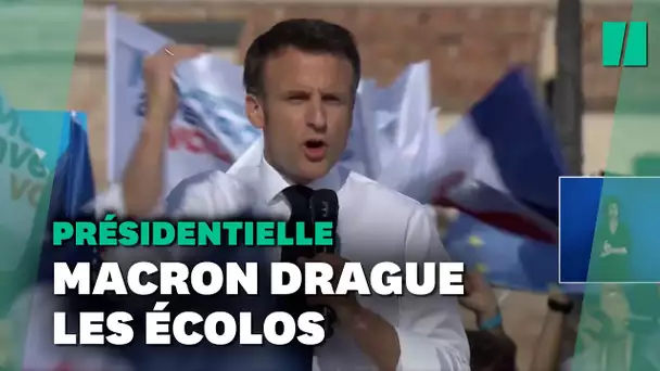 Présidentielle 2022: À Marseille, Emmanuel Macron tente de convaincre la France écolo