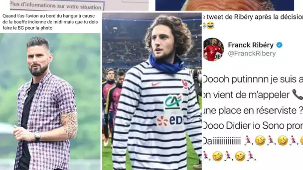 Tweet énorme Ribéry sur l équipe de France. Deschamps évoque Rabiot.