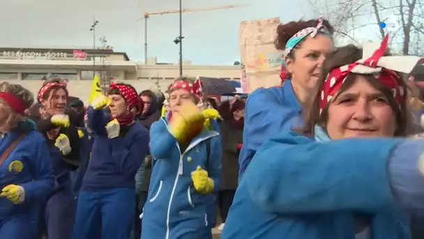 Flash Mob Rosie à Besançon ce 29 Janvier